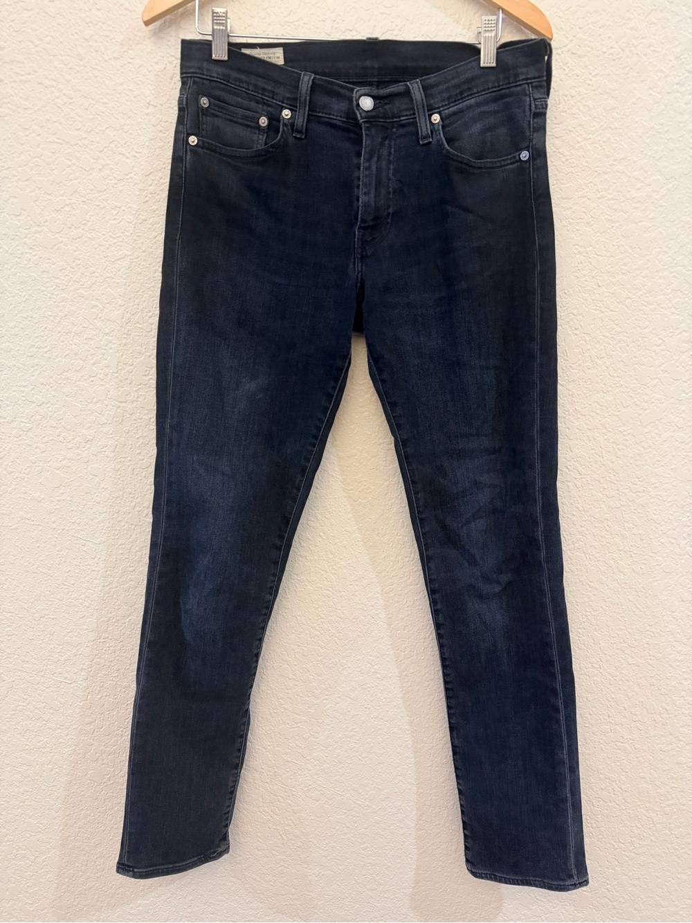 Levi's Men's Black Wash Skinny Jeans